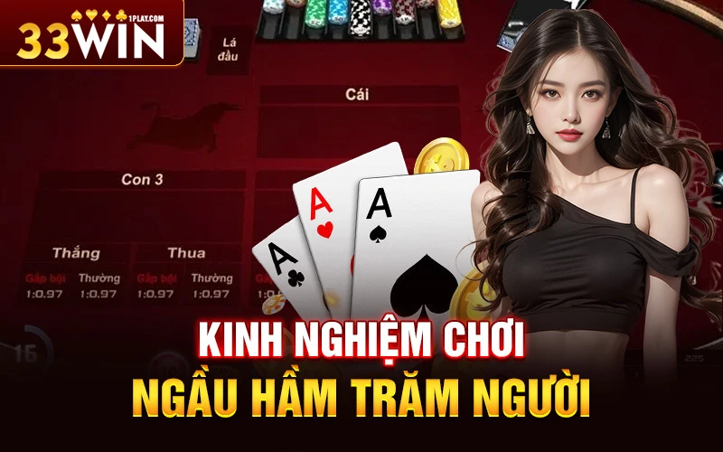 Kinh nghiệm chơi ngầu hầm trăm người hốt bạc cho tân thủ